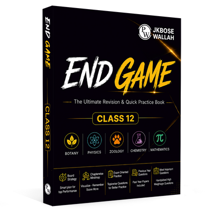 JKBose Class 12 End Game Revision & Quick Practice Book for 2027 Exams | Botany, Physics, Zoology, Chemistry, Mathematics | Board Strategy, Chapterwise Mind Maps, PYQs, Most Important Questions