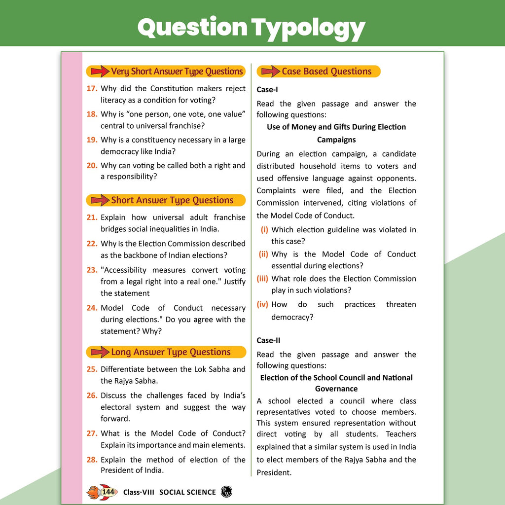 PW Concept & Question Bank Class 8 New NCERT Social Science (Exploring Society: India & Beyond) Part 1 For 2026 Exams | NCERT Based Theory, Diagrams & Activities with Competency Based Question Bank