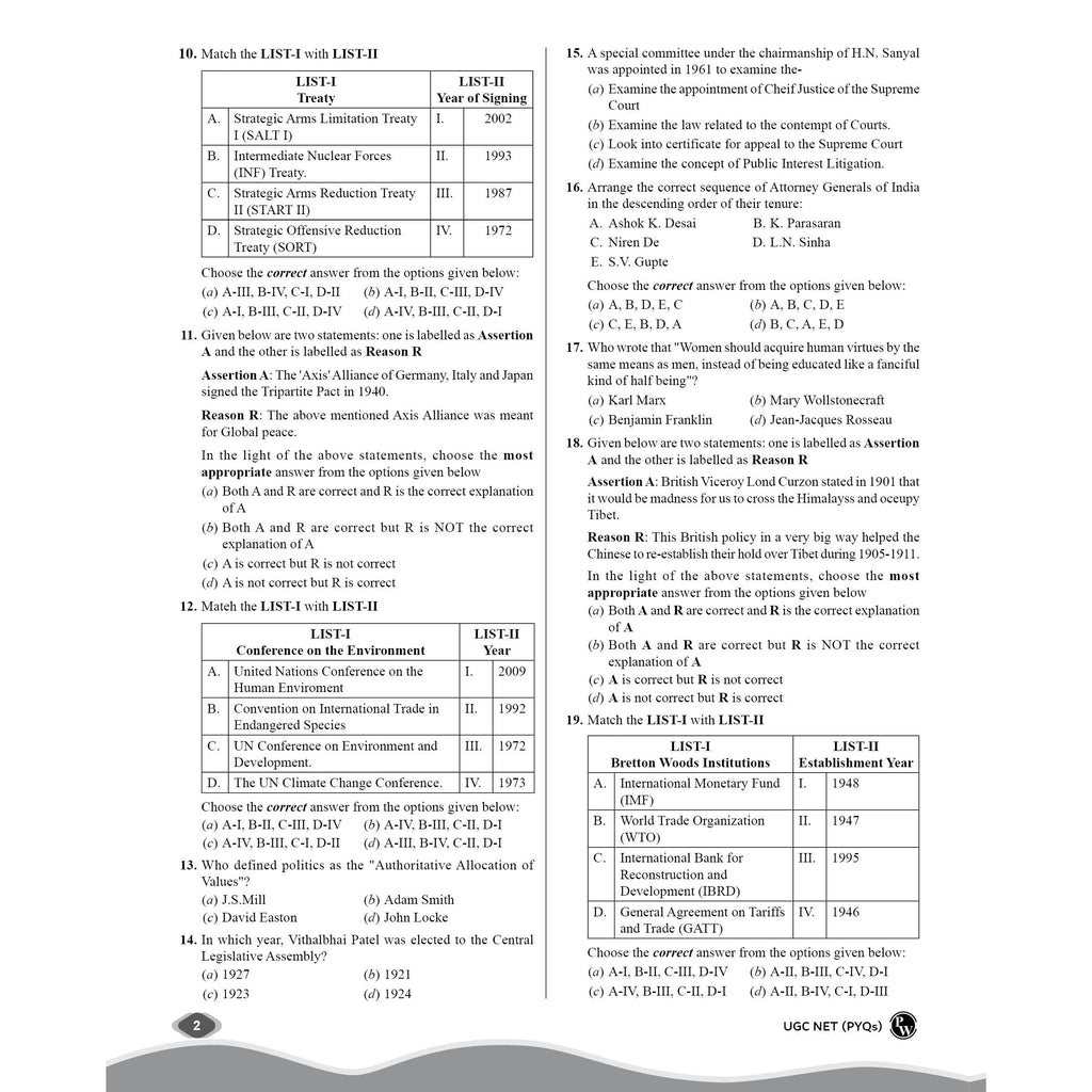 PW UGC-NET Political Science PYQ 12 Years (2014-2025)|Latest December Session Paper Covered|Chapterwise & Yearwise Previous Year Solved Papers For Phd Entrance, SET, GATE, CUET UG & PG