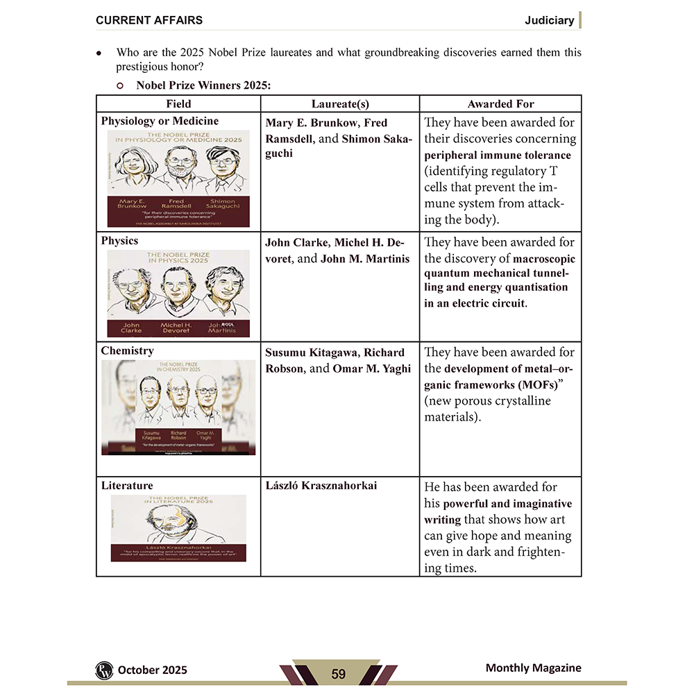 Judiciary Legal Pulse Monthly Magazine October 2025