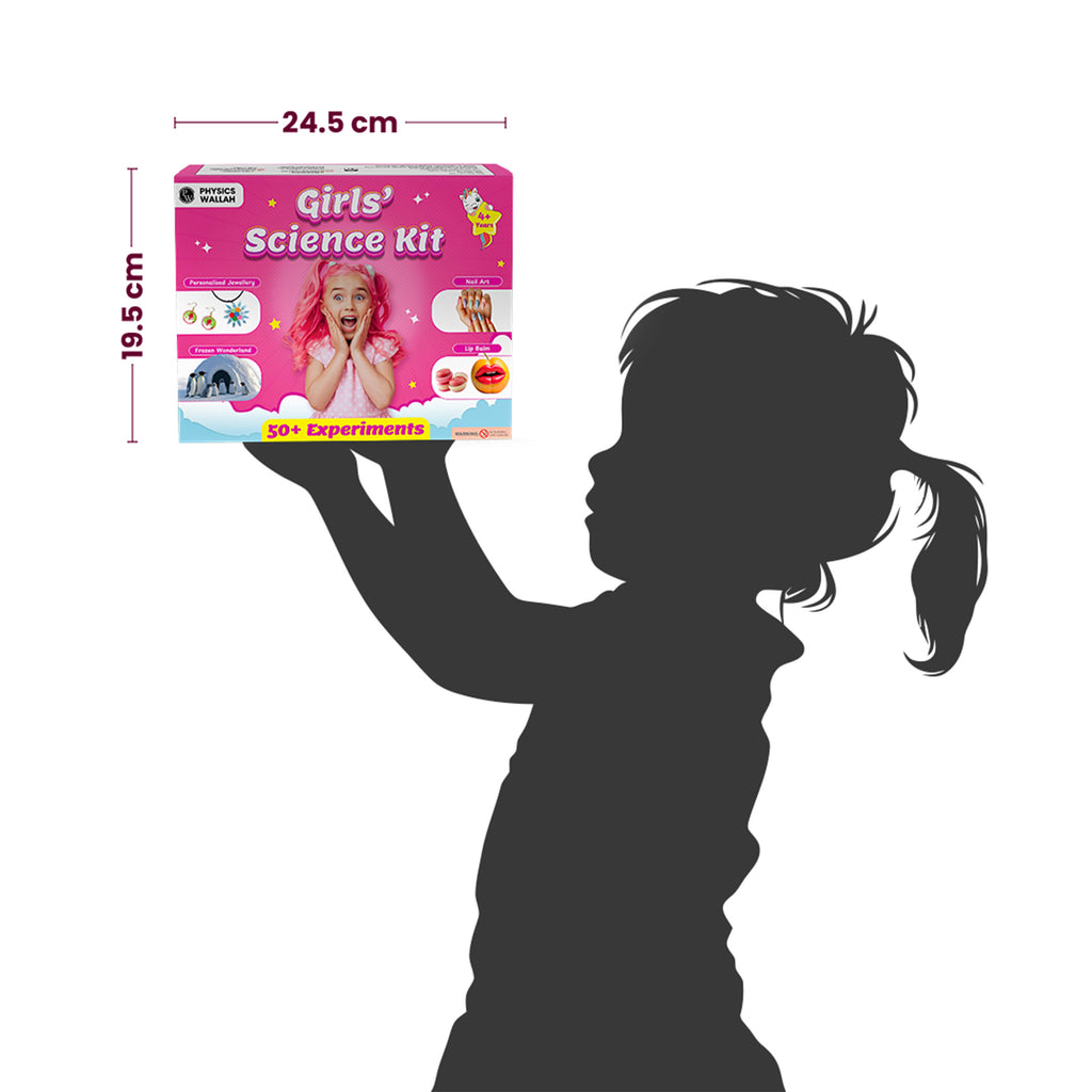 Science Kit for Girls Age 8,9,10,11,12,13,14 & 15 Years Old | 25+ Science Experiment | Educational Learning STEM Toys  | Science Gift Set for Girls