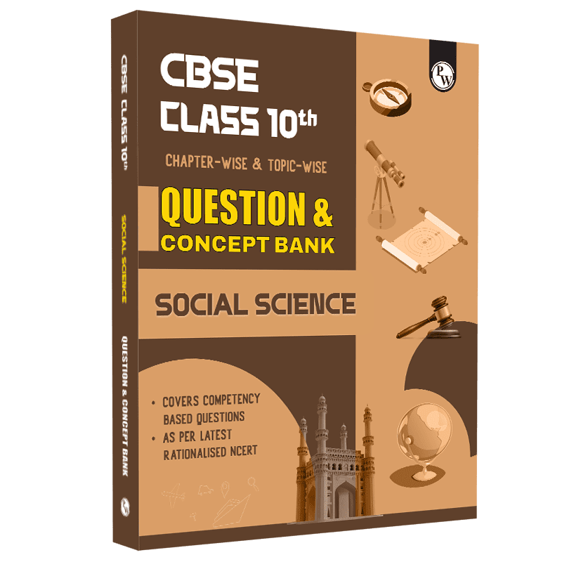 CBSE Class 10th Social Science Question & Concept Bank Chapterwise & Topicwise Exam 2023 - 2024 | Previous year paper covered