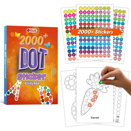 2000 Dot Stickers Activity Book (Stickers Set) - 2025