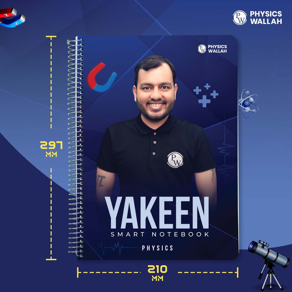 Yakeen smart notebook Set of 3 (Physics, Chemistry and biology)