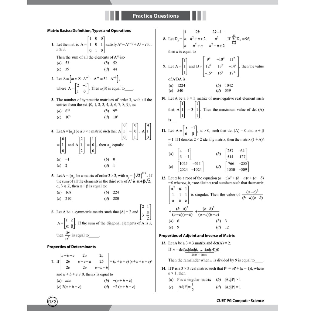 CUET PG Computer Science Concept Theory and 6 Years PYQ Book (2026-2021) | Ideal for JMI, BHU, DU, & Other Central & Universities