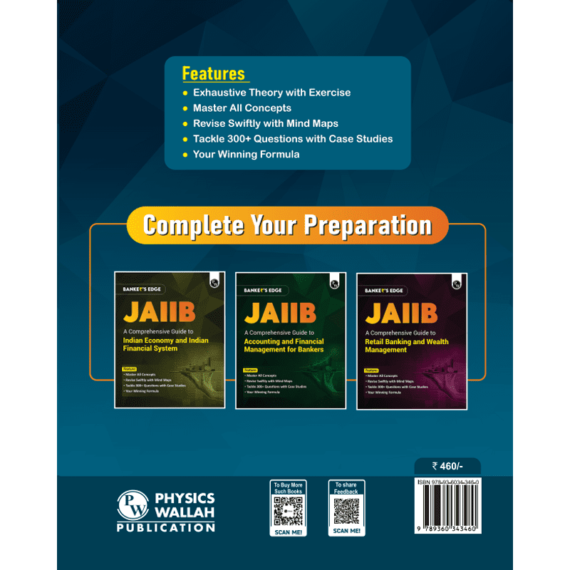 JAIIB BANKER'S EDGE Comprehensive Guide to Principles & Practices of Banking For JAIIB Exam
