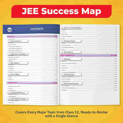 JEE Mind Maps for Class 12th (Paperback) l Complete Coverage of Physics, Chemistry and Maths l Interactive Mind Maps, Important Concept & Formula