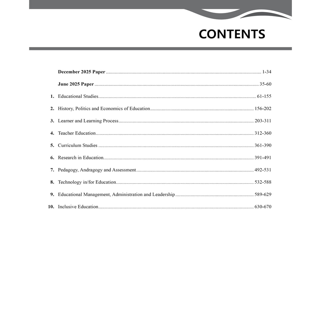UGC-NET Education PYQ 12 Years (2014-2025)|Latest December Session Paper Covered| Chapterwise & Yearwise Previous Year Solved Papers For Phd Entrance, SET, GATE, CUET UG & PG
