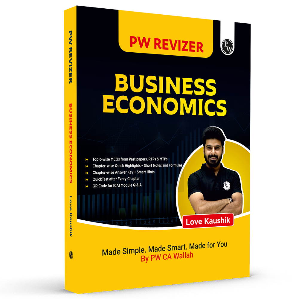 CA Foundation MCQ Revizer Book For Business Economics by Love Kaushik
