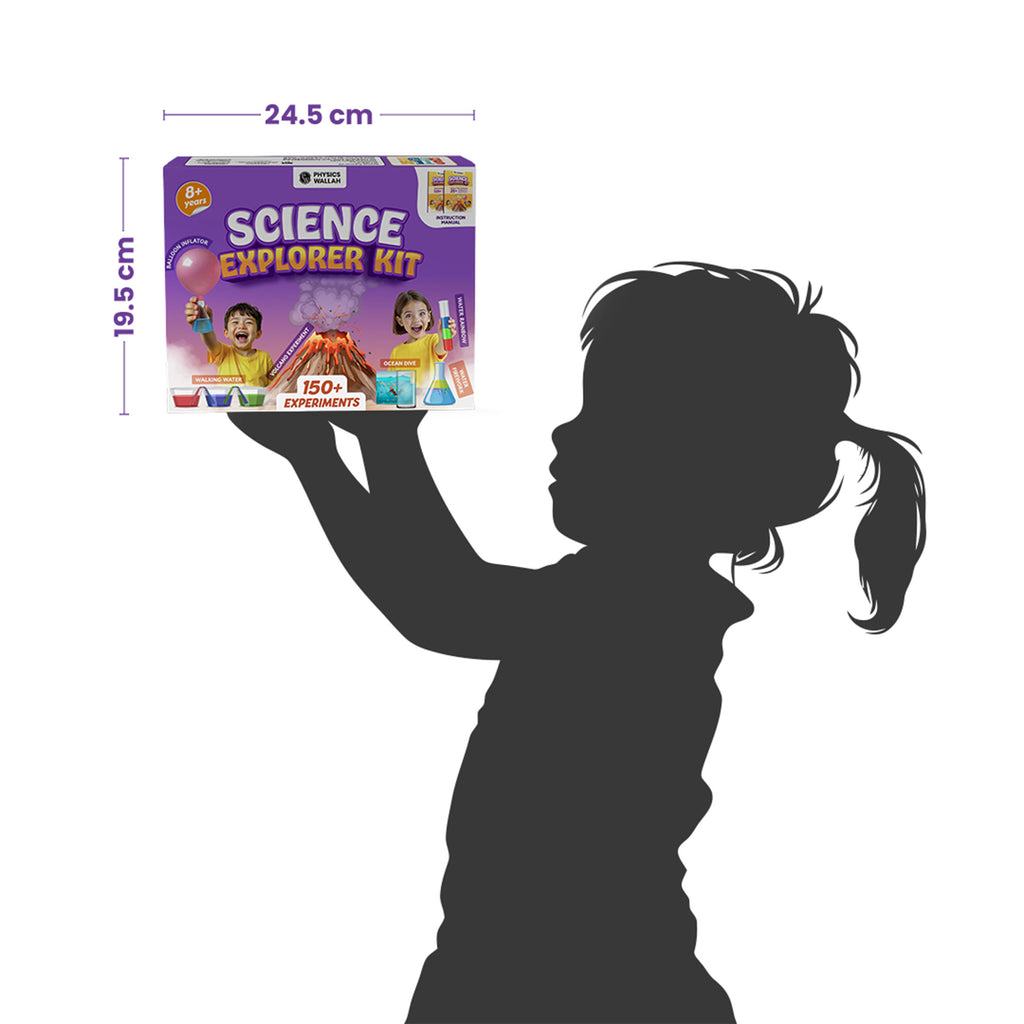 Science Explorer Kit 2.0 for Kids | 150+ Fun & Educational Science Experiments Kit | DIY Science Kit for Kids Ages 8+ | STEM Learning Toys & Experiment Kit