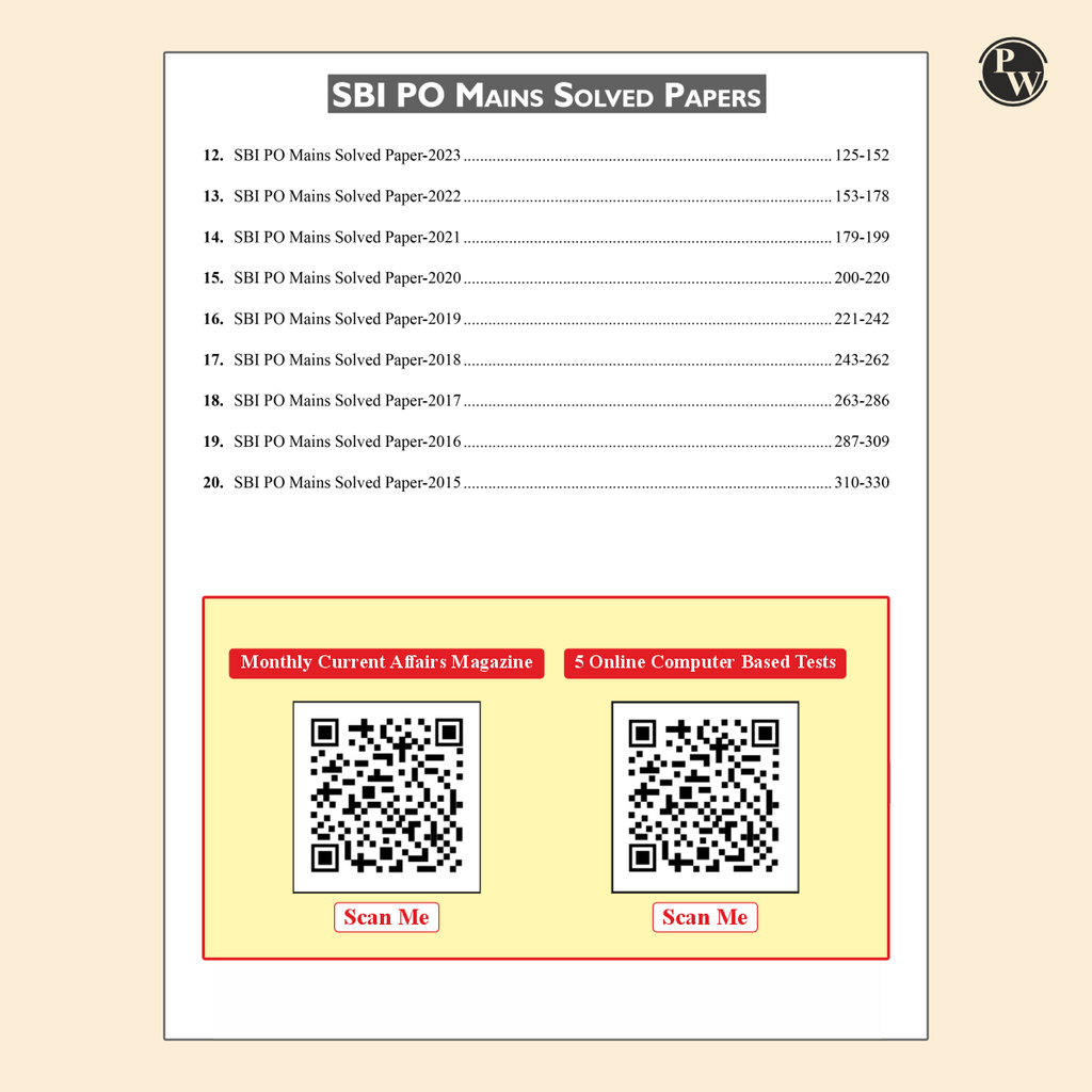 22 SBI PO Prelims & Mains Previous Year Solved Papers (Till May 2025) with 5 Online Mock Tests For 2025-26 Exam | PYQ | Fully Solved | English Edition
