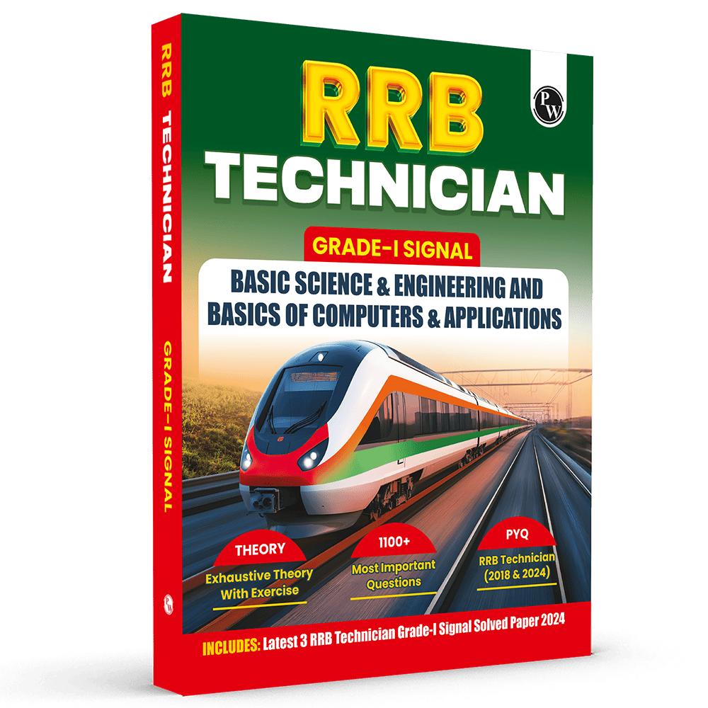 RRB Technician Grade-l Signal Exam 2026 | Basic Science & Engineering and Basics of Computers & Applications l Chapterwise Theory & Exercise, 1200+ Questions (PYQs) with Latest paper 2024