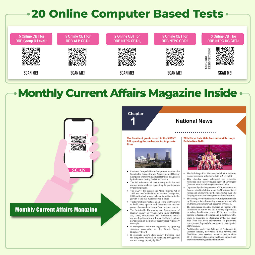 Railway Game Changer Maths, General Awareness, Reasoning PYQ Combo Set of 3 Books For 2026 Exams | 20000+ TCS MCQ | Chapter, Topic & Exam-wise Past Year Questions
