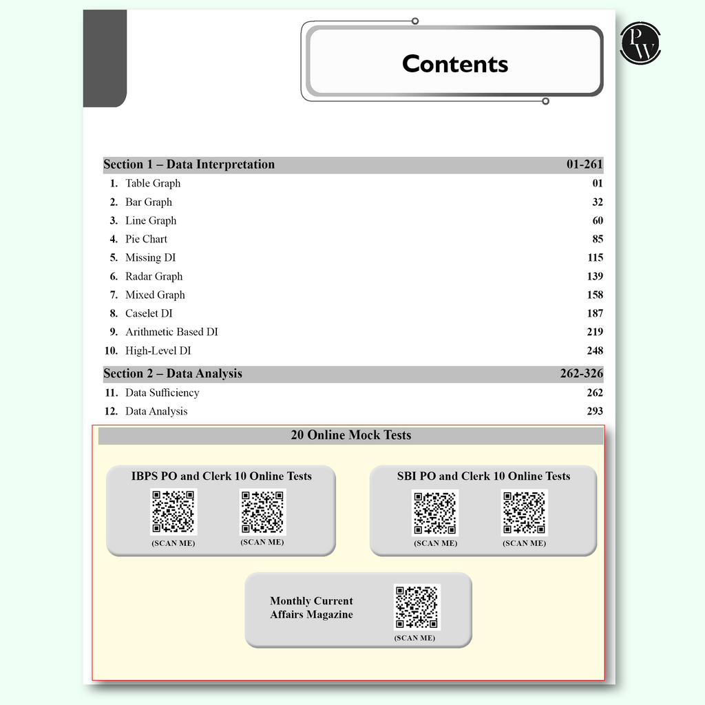 Data Interpretation (DI) & Data Analysis (DA) For Banking 2025-26 Exams | 1000+ Most Probable Questions with Concepts and Solved Examples with 200+ Past Year Questions (2025-2020)