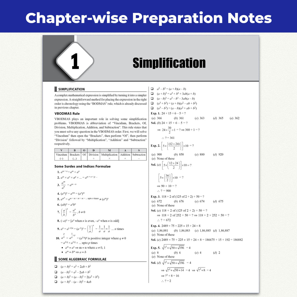 Banking Game Changer Quantitative Aptitude Prepnotes & 3000+ PYQs By Sumit Sir For 2026-27 Exams | Chapterwise Theory with 15 Online CBT Tests | IBPS PO & Clerk, SBI PO & Clerk, RRB PO & Clerk Exams
