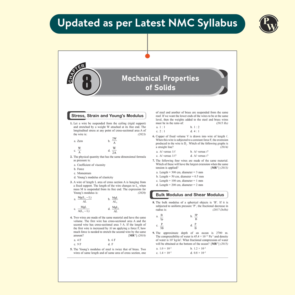 37 Years NEET Previous Year Solved Question Papers Physics, Chemistry and Biology Combo Set of 3 Books PYQs Chapterwise Topicwise Solutions For NEET Exam 2025 with Newly Added Topics