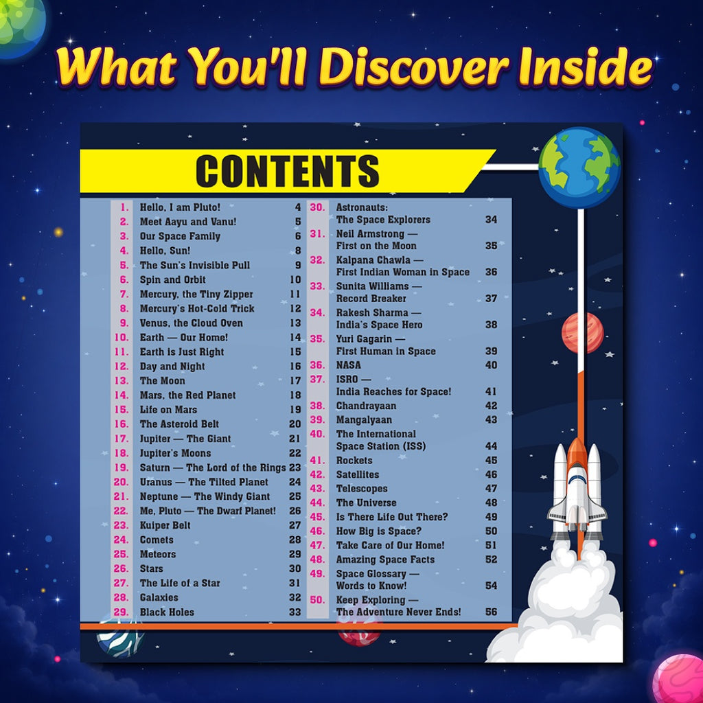 All About the Solar System For Kids AR (Augmented Reality) Adventures with Aayu & Vanu | Fun Facts, Quizzes & Space Discoveries | Learn about 8 Planets, Pluto, Rockets, Astronauts & Space Missions