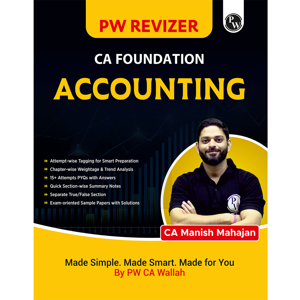 MCQ Revizer CA Foundation Accounting By CA Manish Mahajan | Chapterwise Weightage Analysis & PYQs
