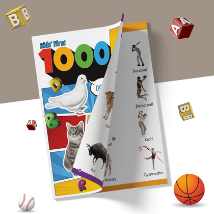My First 1000 Words Book, 100+ Copy Coloring Activity Book & Kids' First Patterns Activity Book Combo Set of 3 Books l Practice Patterns with Fun Activities for Kids