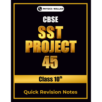 CBSE Class 10 SST Project 45 Quick Revision Notes 2025-26 | Handwritten Notes, Final Revision | Most Important Questions