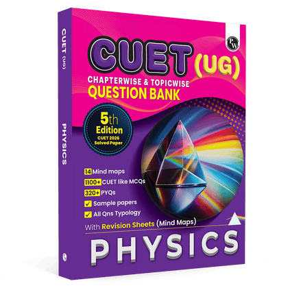PW CUET UG Physics Book 2027 Chapterwise & Topicwise Question Bank | Chapterwise Theory & Mind Maps | Previous Year Solved Papers & Sample Papers