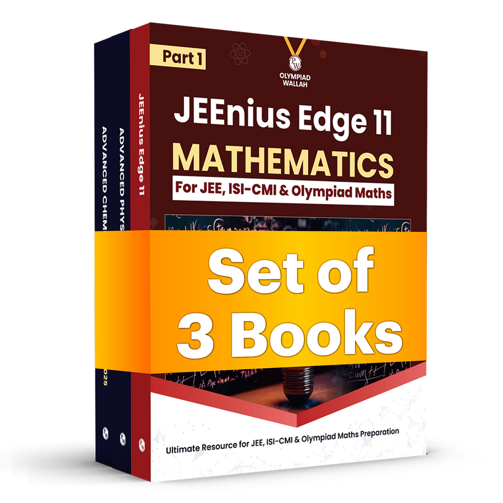 Excellence For JEE & Olympiad Class 11 Part -1 Physics, Chemistry, Maths Modules with Solutions Combo Set of 3 Books (2026 Edition)