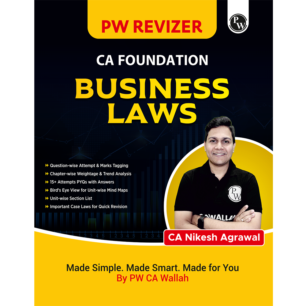 MCQ Revizer CA Foundation Business Laws By CA Nikesh Agrawal | Chapterwise Weightage Analysis & PYQs
