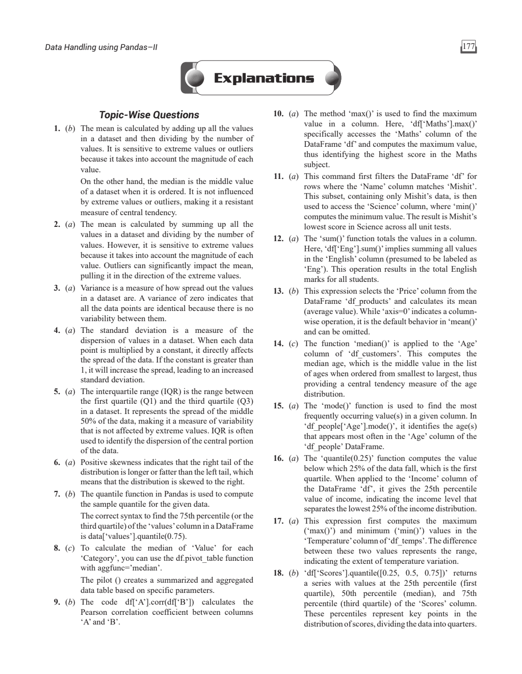 CUET (UG) Computer Science/ Informative Practice 2024 Chapterwise & Topicwise Question Bank with Past Year Questions and Mock Test