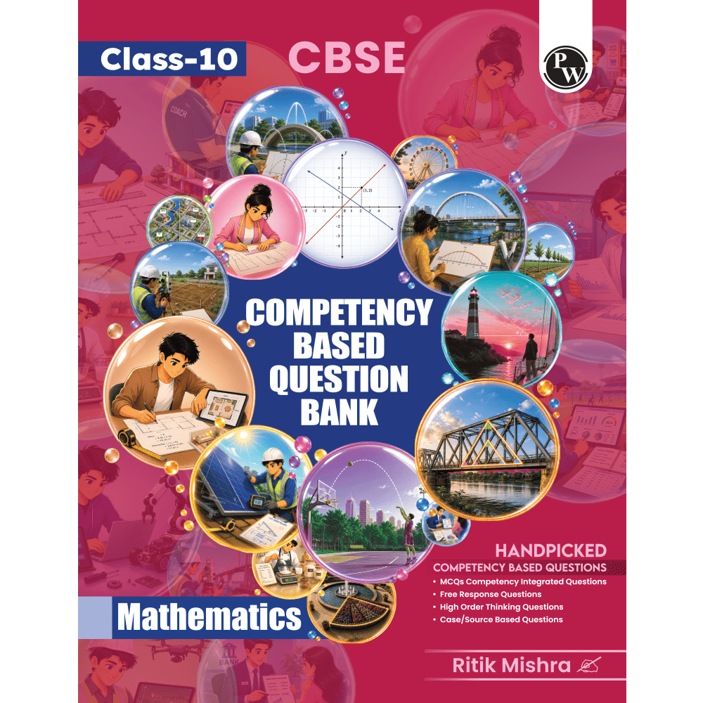 CBSE Class 10 Competency Based Question Bank Mathematics By Ritik Sir For 2027 Board Exams | 400+ Real-life Application based Questions | Higher Order Thinking MCQs & Case-Based Ques