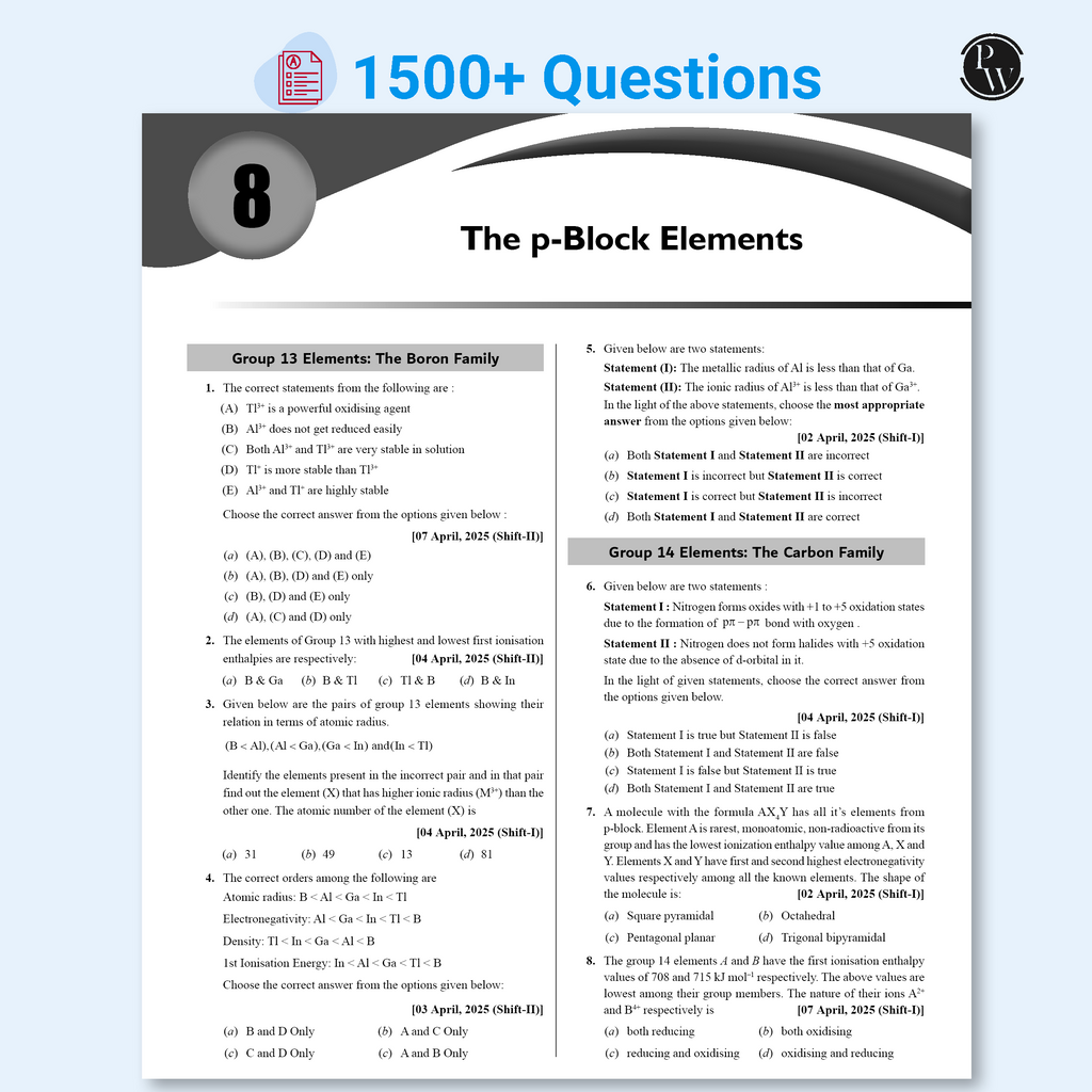 JEE Main 2025 Solved Papers All 19 Sets Chapterwise and Topicwise PYQs | Physics, Chemistry, Mathematics | Answer Keys are Mapped with NTA Answer Keys