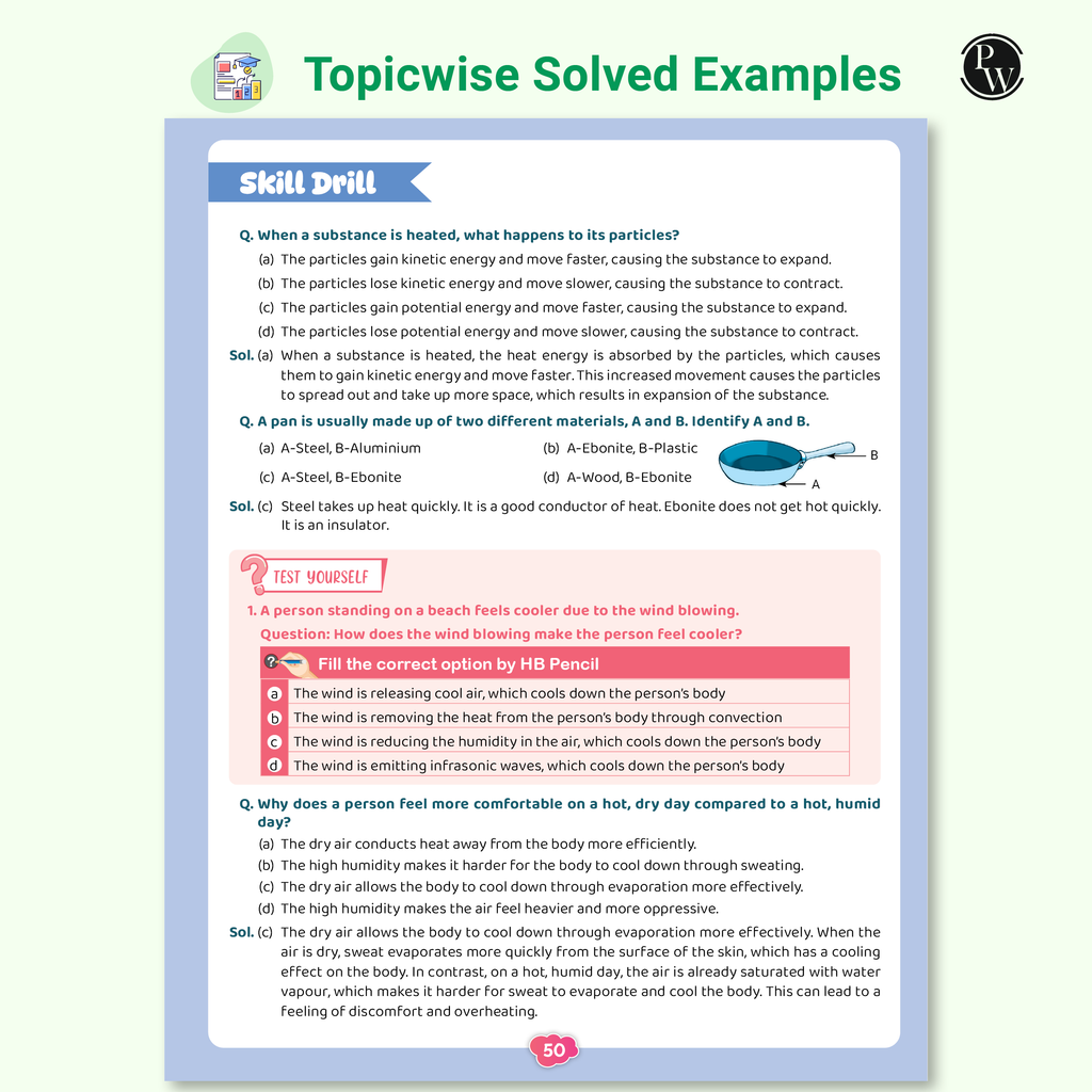 Olympiad Plus Workbook For Class 7 Science Prepguide, Concept Map, PYQs and Worksheets For After School Practice | NSO, ISO, IOS, Hindustan Olympiad, NSTSE and Others