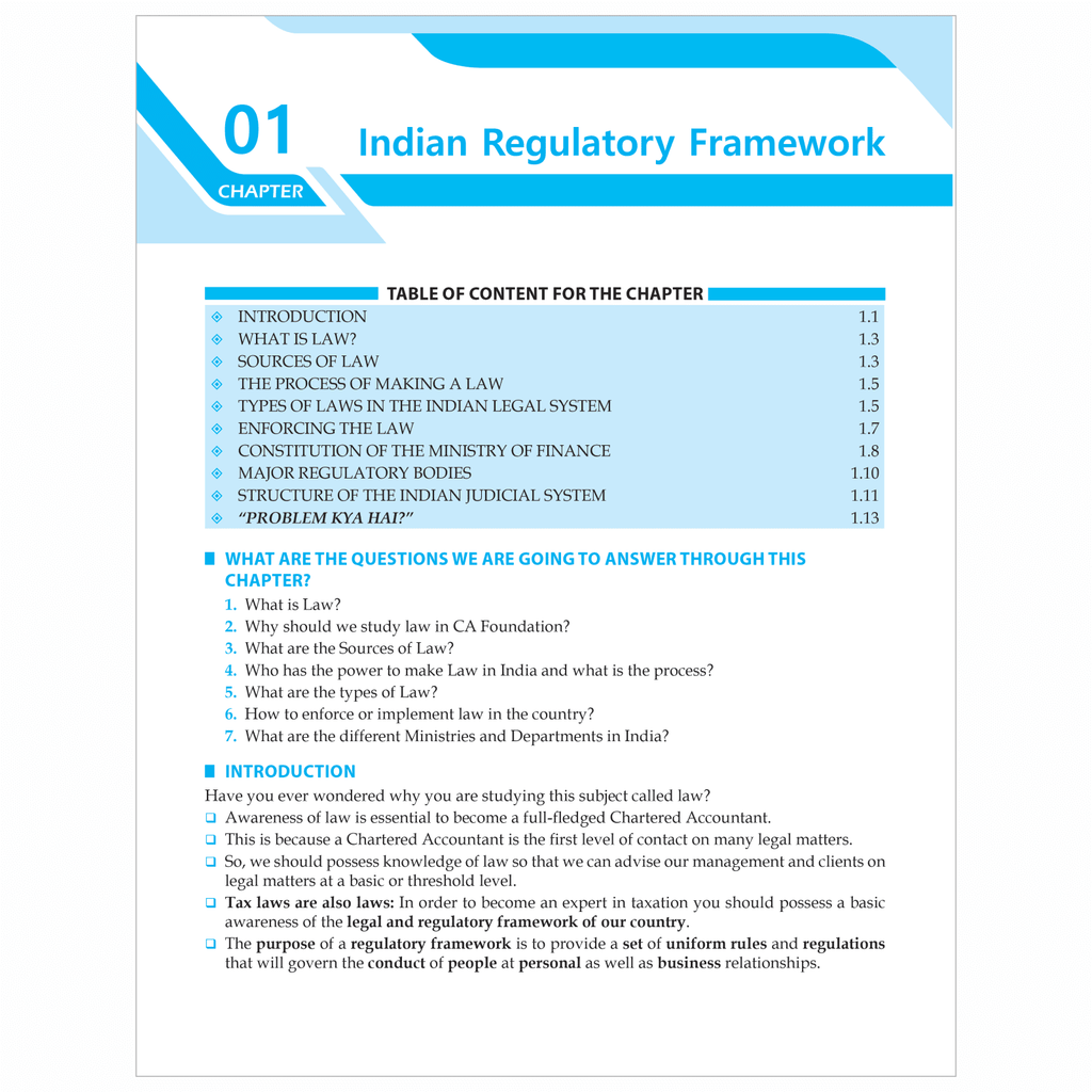 CA Foundation Paper 2 - Business Law By CA Chaitanya Jain 3rd Edition | Including PYQs, MTP, RTP and All Important Questions | Latest Syllabus For 2024 Exams