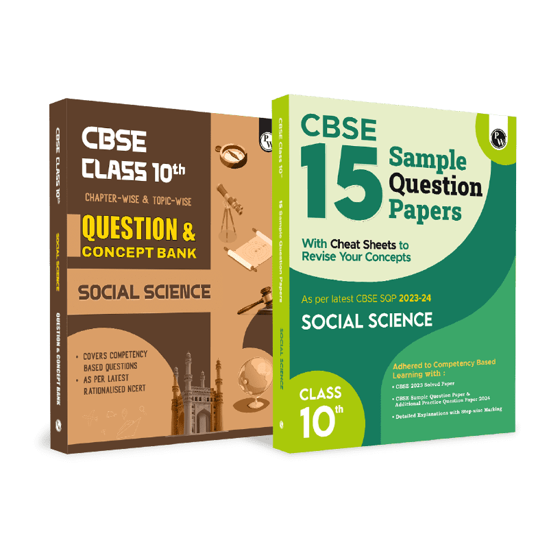 CBSE 15 Sample Question Papers + CBSE Question & Concept Bank for Class10th - Social Science