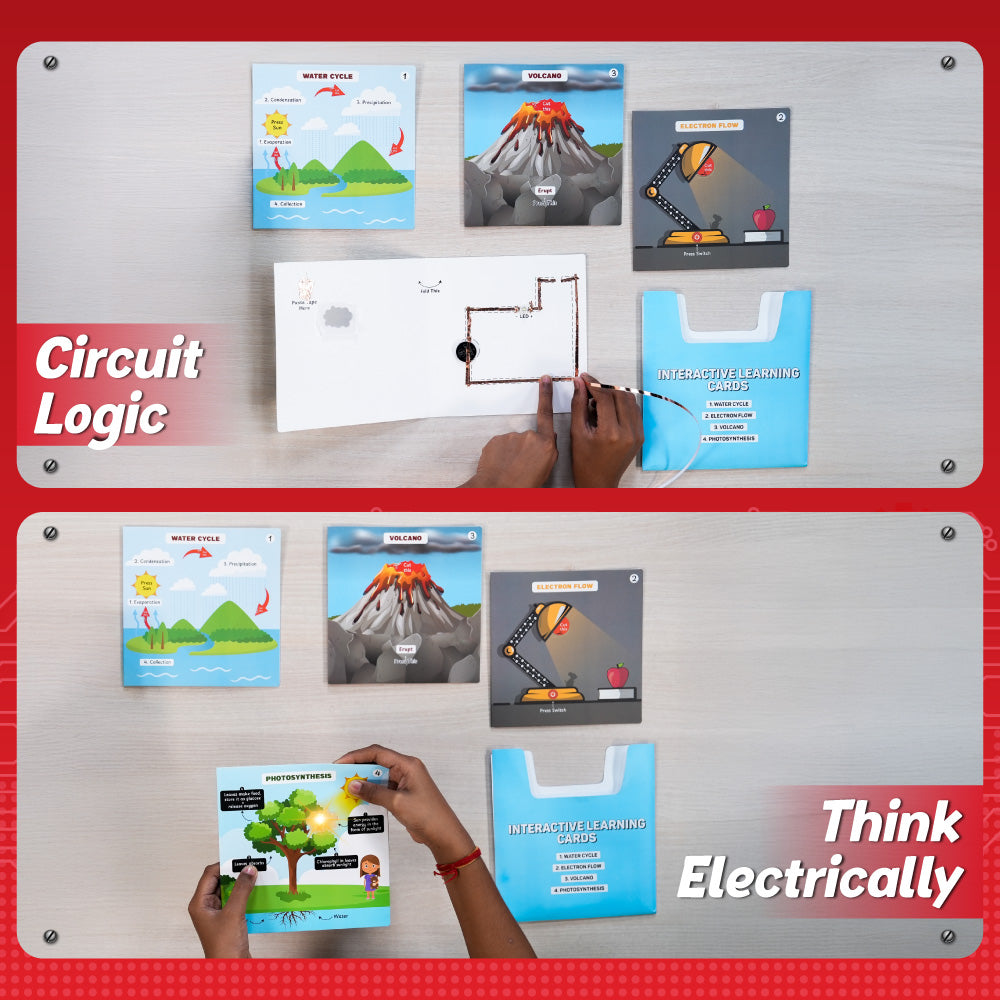 Jr. Electric Science Kit – Electric Kit for Kids | Science Kit with 20+ Experiment | Fun Learning Toys Experiment Kit & Educational Kit for Kids | Return gifts for kids birthday party Ages 8-12