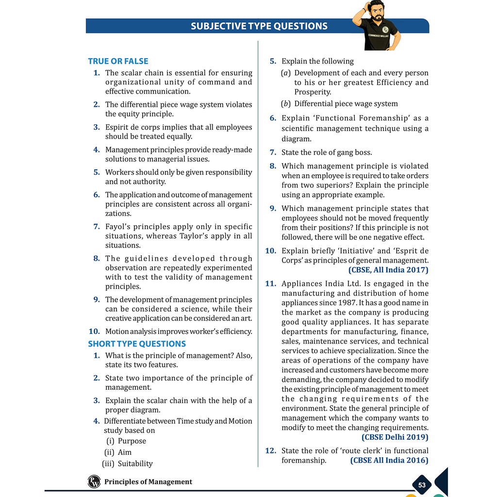 CBSE Class 12 Business Studies As Per Latest CBSE Pattern For 2026-27 Exams | Chapterwise Theory, Practice Questions with Detailed Explanation & Latest Sample Papers