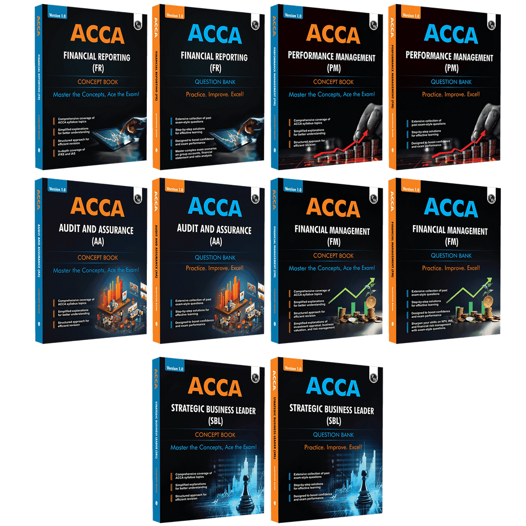 ACCA Applied Skill Level Study Pack (BCom Combo Set of 10 Modules)