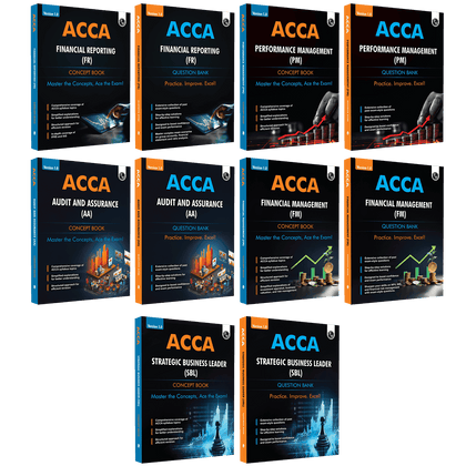 ACCA Applied Skill Level Study Pack (BCom Combo Set of 10 Modules)