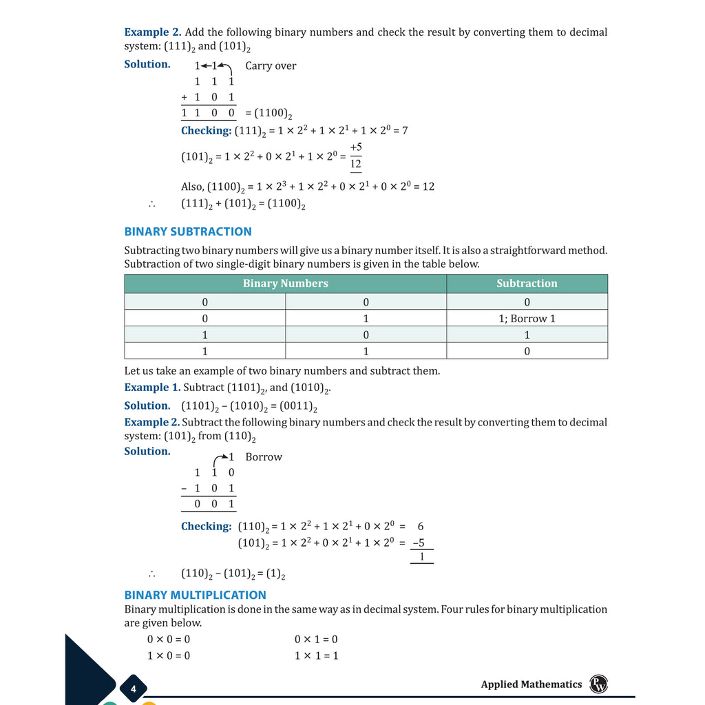 PW CBSE Class 11 Applied Mathematics | As per latest CBSE Pattern | Chapterwise Theory, Practice Questions with Detailed Explanation & Latest 2026-2027 Sample Papers
