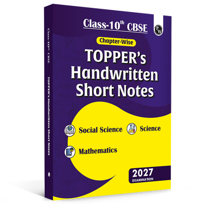 CBSE Class 10th Chapter-wise Topper’s Handwritten Short Notes for 2027 Board Exams | Mathematics, Science & Social Science | Important Formulas, Equations & Diagrams