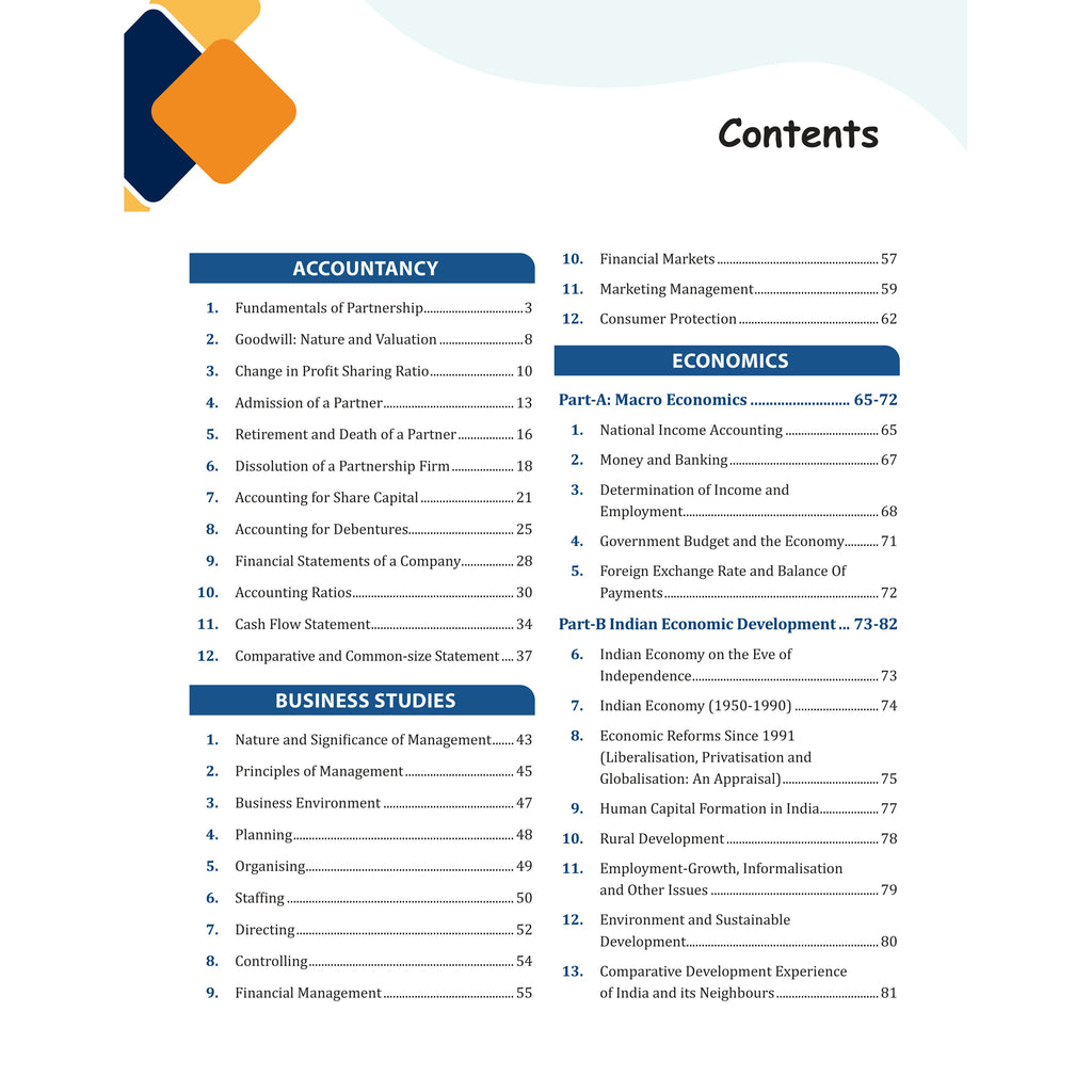 PW CBSE Commerce Cheat Sheets For Class 12 | Accountancy, Economics & Business Studies | Chapterwise Mind Maps & Flowcharts for Quick Revision