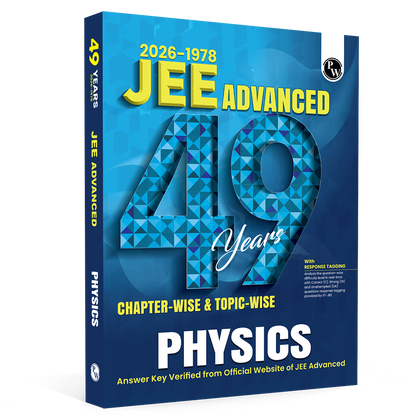 49 Years JEE Advanced PYQ Book Physics Chapterwise & Topicwise Solved Papers (1978-2026) | PYQ with Detailed Solutions | Previous Year Questions for IIT JEE Advanced Exam