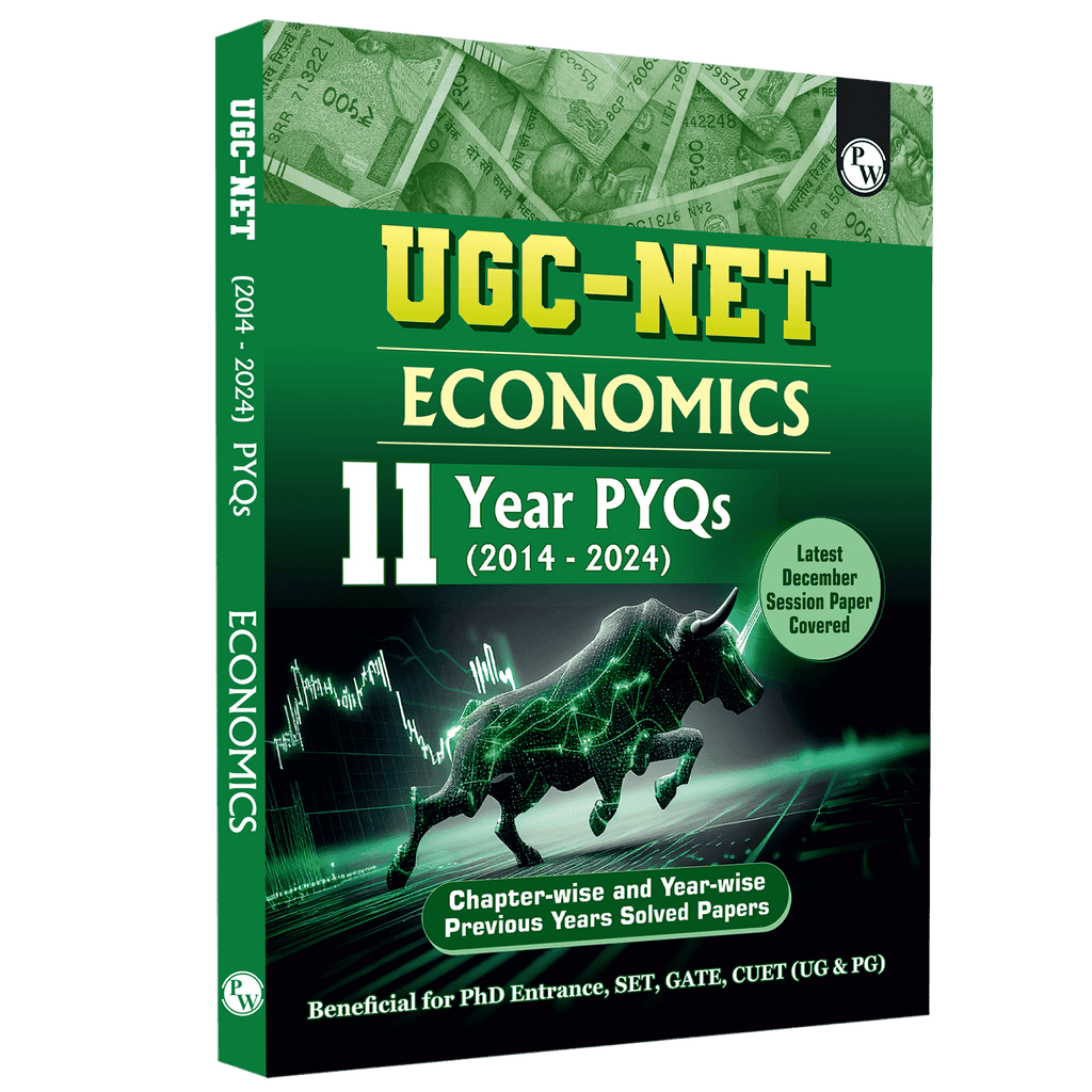 PW UGC-NET Economics PYQ 11 Years (2014-2024)|Latest December Session Paper Covered|Chapterwise and Yearwise Previous Year Solved Papers For Phd Entrance, SET, GATE, CUET UG & PG
