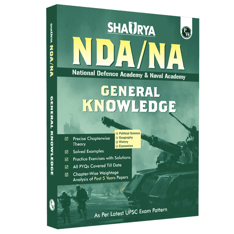 Shaurya NDA/NA General Ability General Knowledge Book | National Defence Academy & Naval Academy Entrance Examination