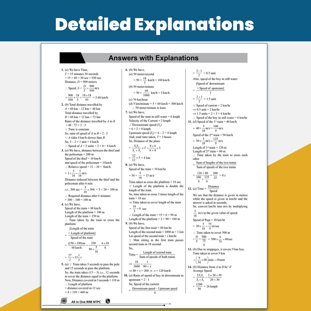 PW All in One RRB NTPC Book Graduate Level CBT 1 for 2026-27 Exam | 20 Solved PYQs | Chapterwise Theory, Short Tricks and Exercises | 10 Practice Sets | English Edition