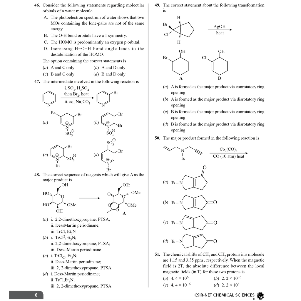 CSIR - NET Recap Chemical Sciences Chapterwise and Yearwise Previous Years Solved Papers (PYQ) Latest 2015 June 24 Exam Questions Covered l GATE, TIFR, BARC and IIT JAM Exams