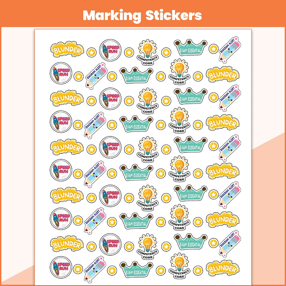 PW 15 CBSE Sample Papers Class 10 Science and Maths Standard For 2027 Board Exam (New Pattern) | CBSE Like Question Booklet and Answer Sheets, Marking Stickers