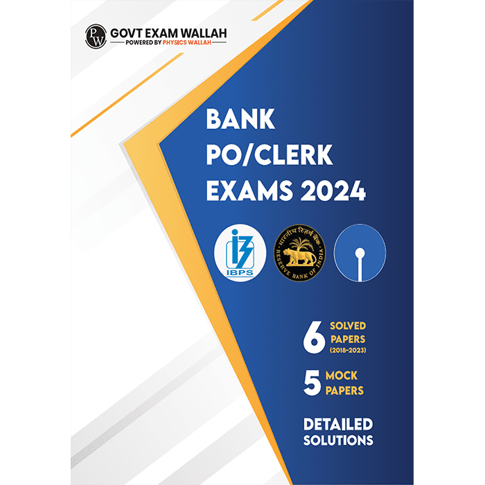 Bank PO and Clerk Exams 2024 Previous Year Solved Papers (2018 - 2023)