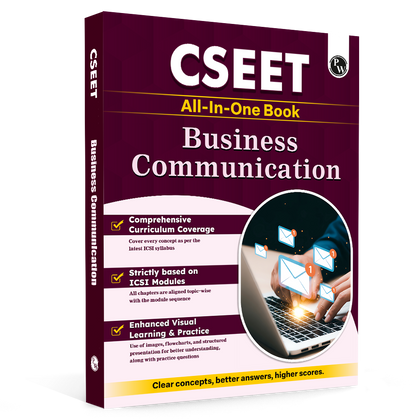 PW CSEET All in One Book Business Communication October 2026 Attempt | Comprehensive Curriculum Coverage | Strictly Based on ICSI Modules | Enhanced Visual Learning & Practice