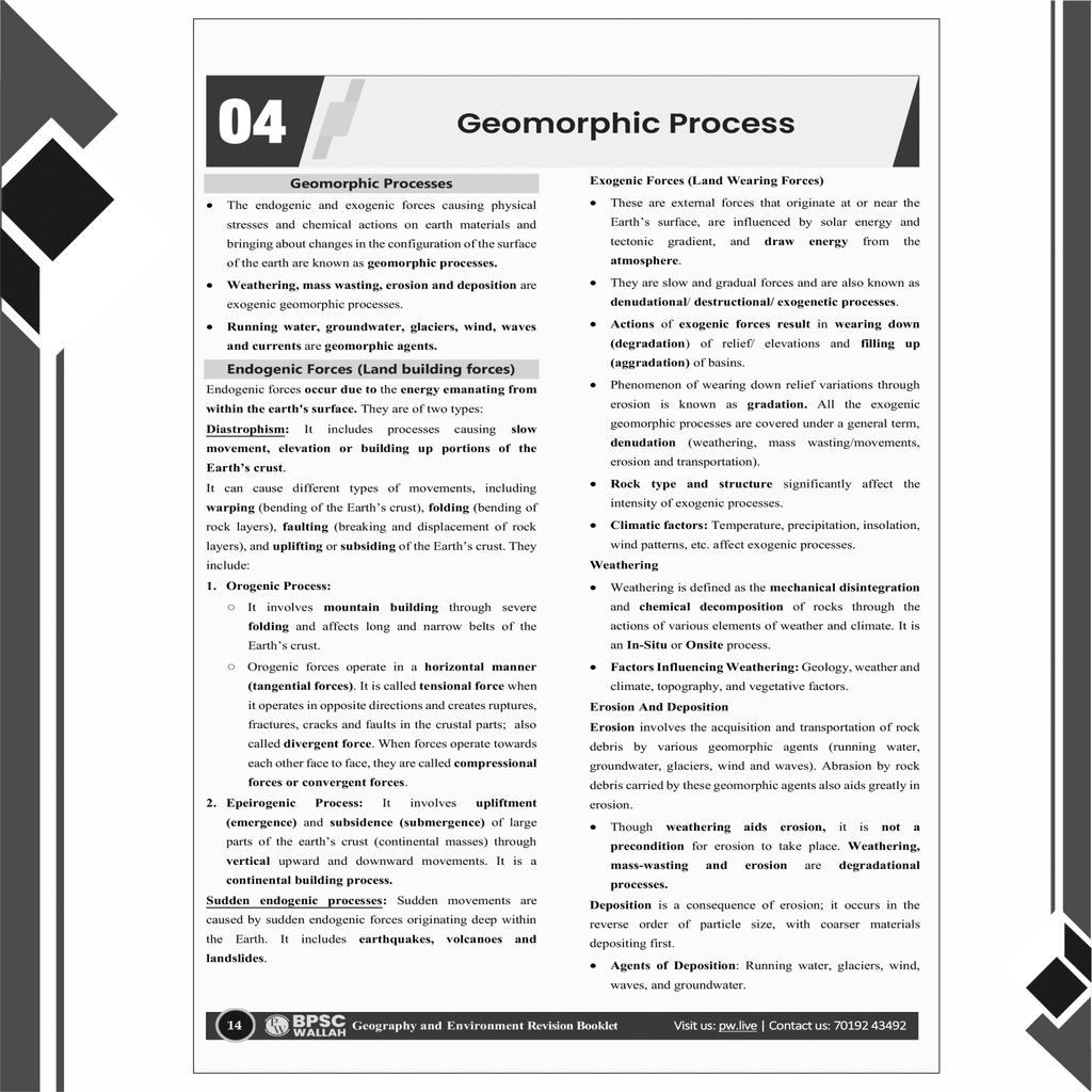 PWONLYIAS BPSC Prelims Wallah 6 Revision Booklets for 70th BPSC Prelims Exam 2024 Latest Edition