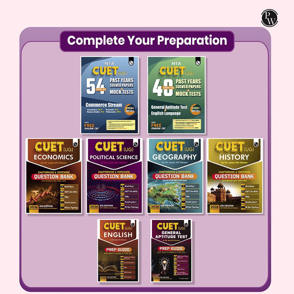 NTA CUET (UG) Humanities Stream 58 Past Years Solved Papers (2025-2022) & Mock Tests For Exam 2026 | 2850+ MCQs with Free Online CBT